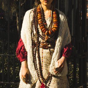 Matta NY Natalia scarf 100% Hand Spun Alpaca